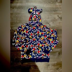 BAPE X MY MELODY SHARK FULL ZIP HOODIE